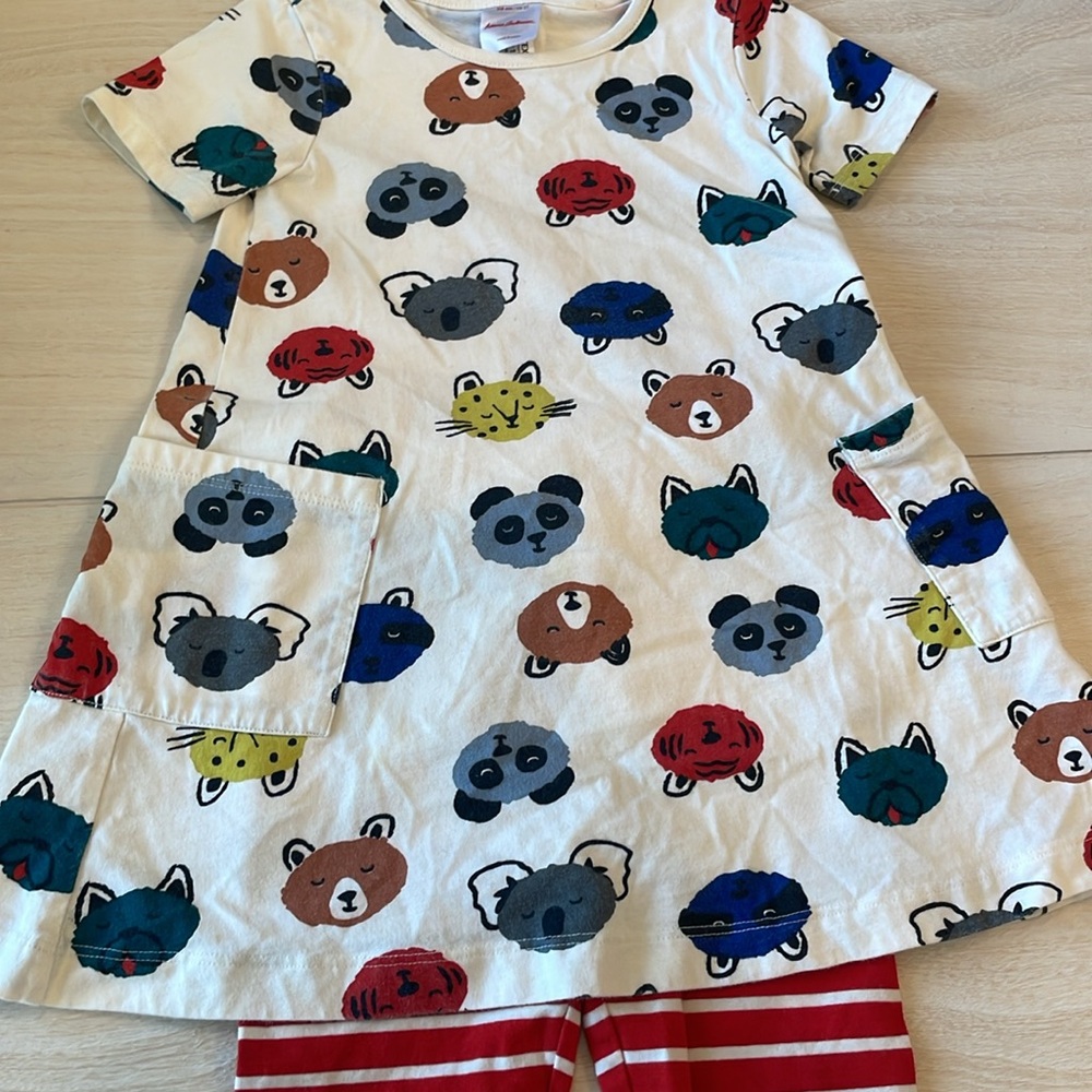 Hanna Andersson size 3T matching animal set - Picture 3 of 3